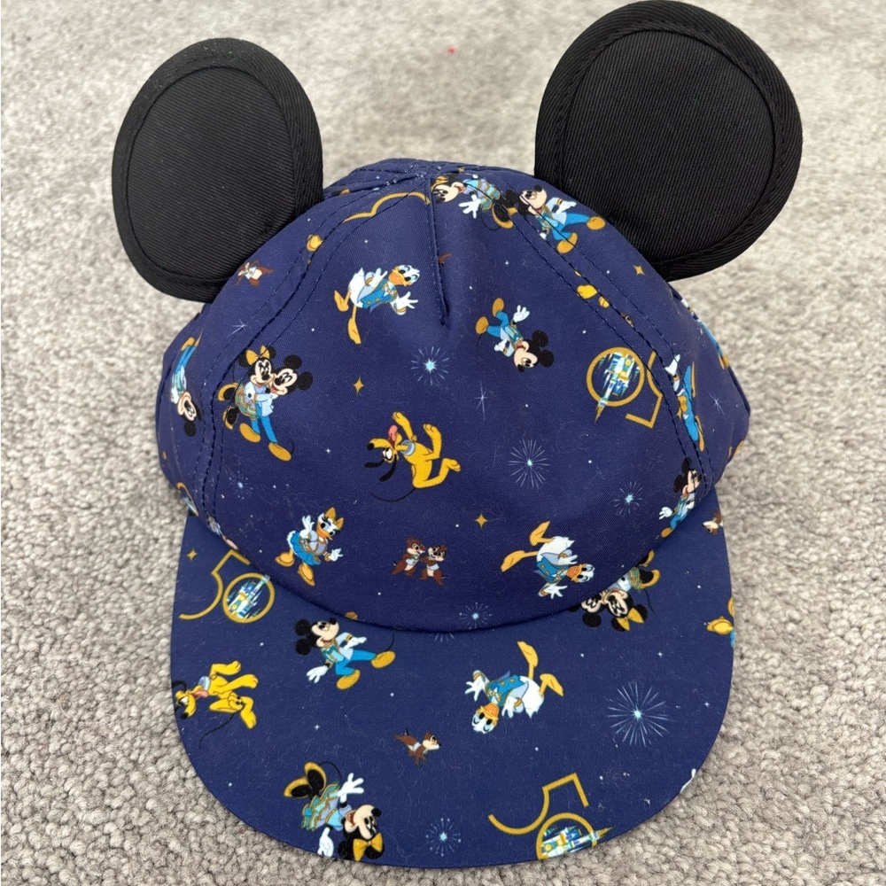 Disney Mickey Mouse Blue Cap with Ears NWT